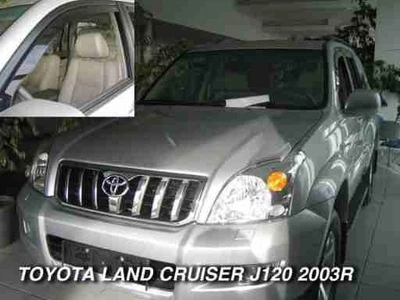 Дефлекторы окон ветровики Toyota Prado 120 4D 03-09 вставные 4шт Heko Тойота Прадо 120 АМ0007968
