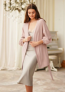 Кардиган женский Komilfo Dallas 2257 2XL пудровый