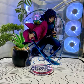 Акриловая Фигурка Клинок, рассекающий демонов Demon Slayer Kimetsu no Yaiba Гию Томиока 15см