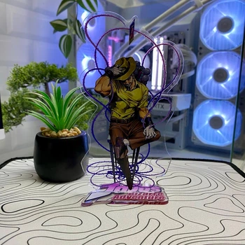 Акриловая Фигурка Невероятные приключения ДжоДжо JoJos Bizarre Adventure Джозеф Джостар 15см