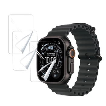 Гидрогелевая пленка Hydrogel Film для Apple Watch Ultra 3 (6 шт), Transparent