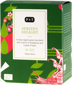 Зелений чай Paper & Tea Sprite's Delight 15 пакетиків (4055743015862)