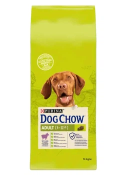 Сухий повнораціонний корм для дорослих собак віком від 1 до 5 років Purina Dog Chow Adult з ягням 14 кг