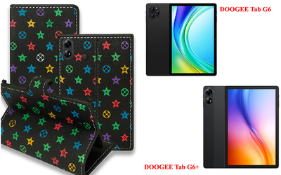 Книга-трансформер Armor для планшета DOOGEE Tab G6, DOOGEE Tab G6+, цвет Lyi Black