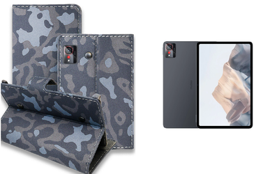 Книга-трансформер Armor для планшета ZTE Nubia Pad Pro, цвет Xaki-Zuma