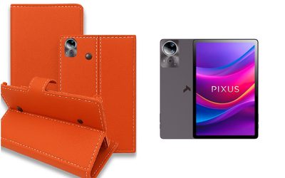 Книга-трансформер Armor для планшета Pixus Combo, цвет Orange
