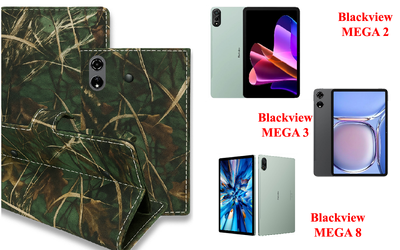Книга-трансформер Armor для планшета Blackview MEGA 2, MEGA 3, MEGA 8, цвет Lis