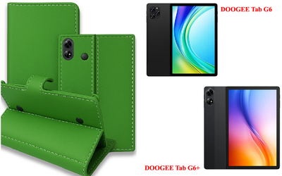 Книга-трансформер Armor для планшета DOOGEE Tab G6, DOOGEE Tab G6+, цвет Green