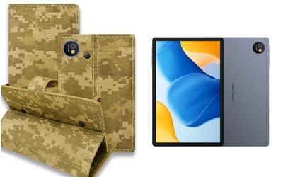 Книга-трансформер Armor для планшета Ulefone Tab A10 Pro, цвет Pixel M14