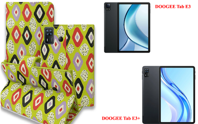 Книга-трансформер Armor для планшета DOOGEE Tab E3, DOOGEE Tab E3+, цвет Kamni