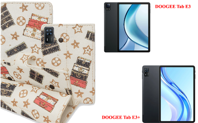 Книга-трансформер Armor для планшета DOOGEE Tab E3, DOOGEE Tab E3+, цвет Lyi White