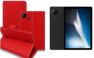 Книга-трансформер Armor для планшета DOOGEE Tab A9 Pro+, цвет Red