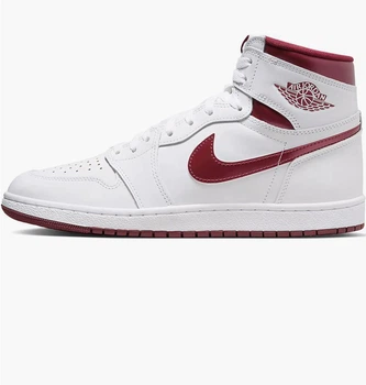 Кроссовки мужские Jordan 1 Retro High White 41 Белый BQ4422-161