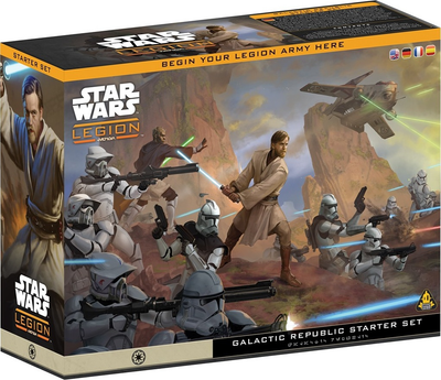 Gra planszowa Atomic Mass Games Star Wars Legion 2.0 Galactic Republic Starter Set (wersja angielska) (841333132040)