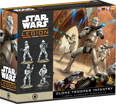 Dodatek do gry planszowej Atomic Mass Games Star Wars Legion 2.0: Clone Troopers Infantry (wersja angielska) (841333133405)