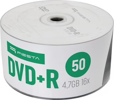 Dyski Fiesta DVD+R 4.7 GB 16x 50 szt. (FD1650+)