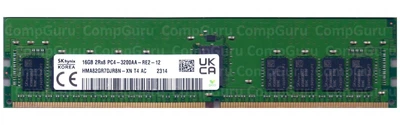 Серверна оперативна пам'ять Hynix DDR4 16GB 3200MHz RDIMM 2Rx8 PC4-3200AA (HMA82GR7DJR8N-XN)