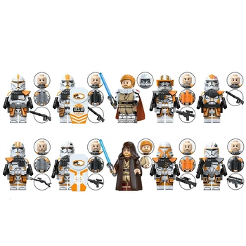 Набор фигурок для конструктора Звёздные войны Star Wars 10 шт WM6116