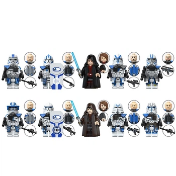 Набор фигурок для конструктора Звёздные войны Star Wars 10 шт WM6115