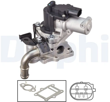 Клапан рециркуляції відпрацьованих газів Delphi (EG10613-12B1)