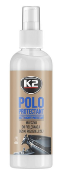 Молочко для догляду за панеллю приладів K2 POLO PROTECTANT MAT 250 мл (5906534013453)