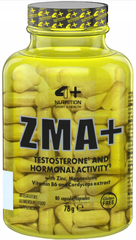 Харчова добавка 4+ Nutrition ZMA+ 90 таблеток (8056099400810)