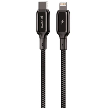 Кабель Proove Dense Metal Type-C to Lightning 27W (2m) black