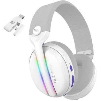 Бездротова ігрова гарнітура Proove Gaming Glimmer (APP) white/purple (WHGL00022017)