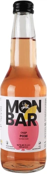 Сидр Monbar Розе напівсухий 4.2% 0.33 л (4820289480012)