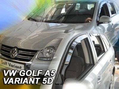 Дефлектори вікон вітровики Volkswagen Golf 5 6 4D Combi 03-12 вставні 4шт Heko Фольксваген Гольф АМ0030289