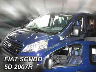Дефлекторы окон ветровики Peugeot Expert 4D 07-16 вставные 2шт Heko Пежо Эксперт АМ00072111