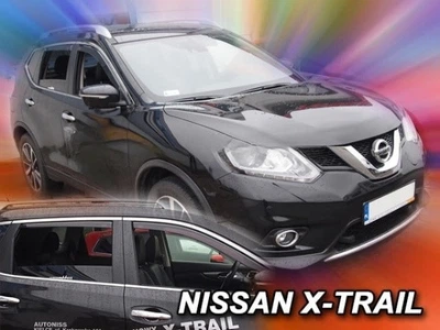 Дефлекторы окон ветровики Nissan Rogue 3 T32 5D 13-21 вставные 4шт Heko Ниссан Рог АМ00076661