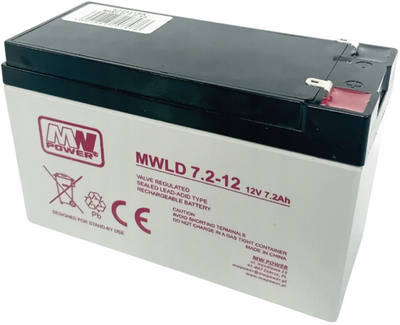 Akumulator MW Power MWLD 7.2-12 12 V 7.2 Ah (5902135168202)