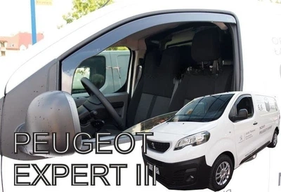 Дефлекторы окон ветровики Peugeot Expert 16- вставные 2шт Heko Пежо Эксперт АМ00071494