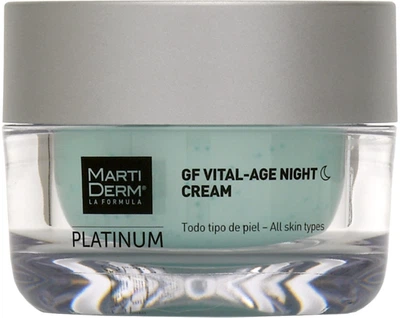 Krem przeciwzmarszczkowy MartiDerm Platinum Gf Vital Age odmladzajacy 50 ml (8437015942285) (955555912389135) - Outlet