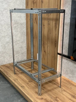 Кронштейн підлоговий SV-KP2.02-GS20-490x990(оцинкована сталь, 2-пов)
