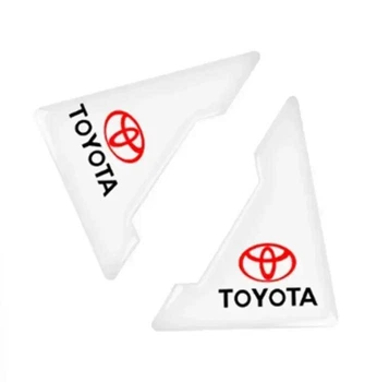 Защита углов двери Toyota 2шт силикон 45х55мм прозрачные