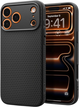 Etui Spigen Liquid Air na iPhone 17 Pro Max Black (8800283313970)