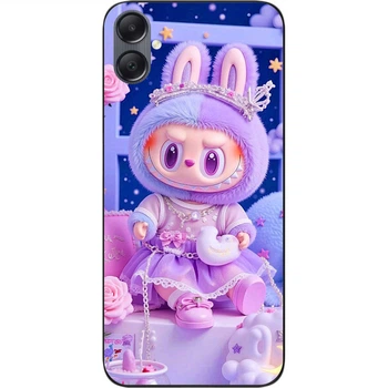 Силиконовый чехол SMTT для Samsung A07 Galaxy A075F с картинкой Labubu Принцесса