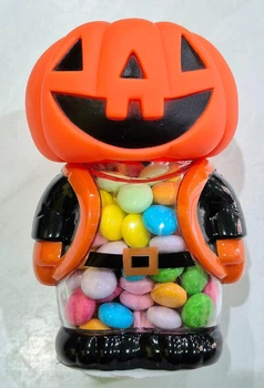 Скарбничка з цукерками драже Woogie Halloween Гарбуз 110г