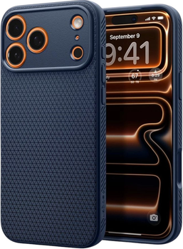 Etui Spigen Liquid Air na iPhone 17 Pro Max Deep Blue (8800283313987)