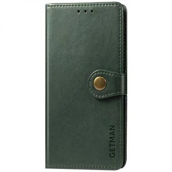Чехол-книжка GETMAN Gallant (PU) кожаный для Xiaomi Redmi 5 Plus / Redmi Note 5 (Single Camera) Зеленый