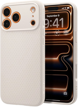Панель Spigen Liquid Air na iPhone 17 Pro Max Titanium (8800283314007)