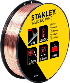 Зварювальний дріт Stanley 0.9 мм 0.9 кг 90118 (8004386901182)