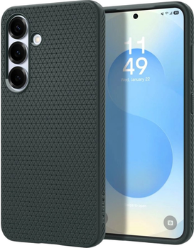 Etui Spigen Liquid Air na Samsung Galaxy S25 Dark Green (8809971238328)