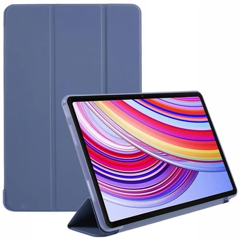 Чехол Silicone Xiaomi Redmi Pad Pro 12.1" (2024) / Poco Pad Черный Фиолетовый