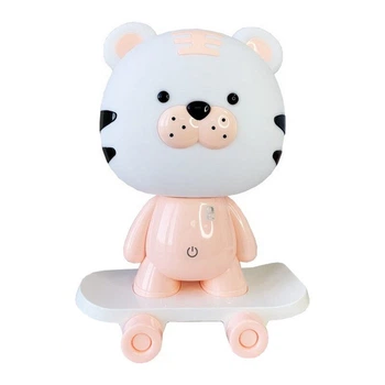 Нічник дитячий «Тигр на скейті» Megazayka мережевий, живлення від USB MGZ-1408 (Pink)