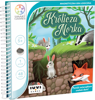 Puzzle magnetyczne IUVI Games Smart Games Królicza norka 9 elementów (5907628970447)