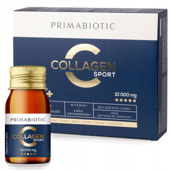 Дієтична добавка Primabiotic Collagen Sport 10 000 мг 30 флаконів по 30 мл (5906186769951)