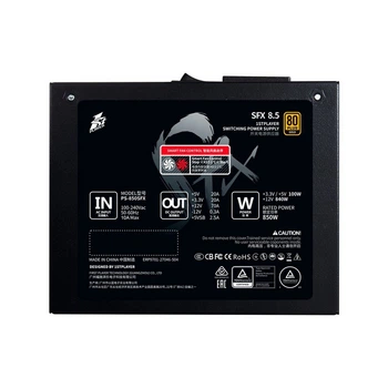 Блок питания 1stPlayer PS-850SFX (SFX-GLD-850-BK-EU) 850W